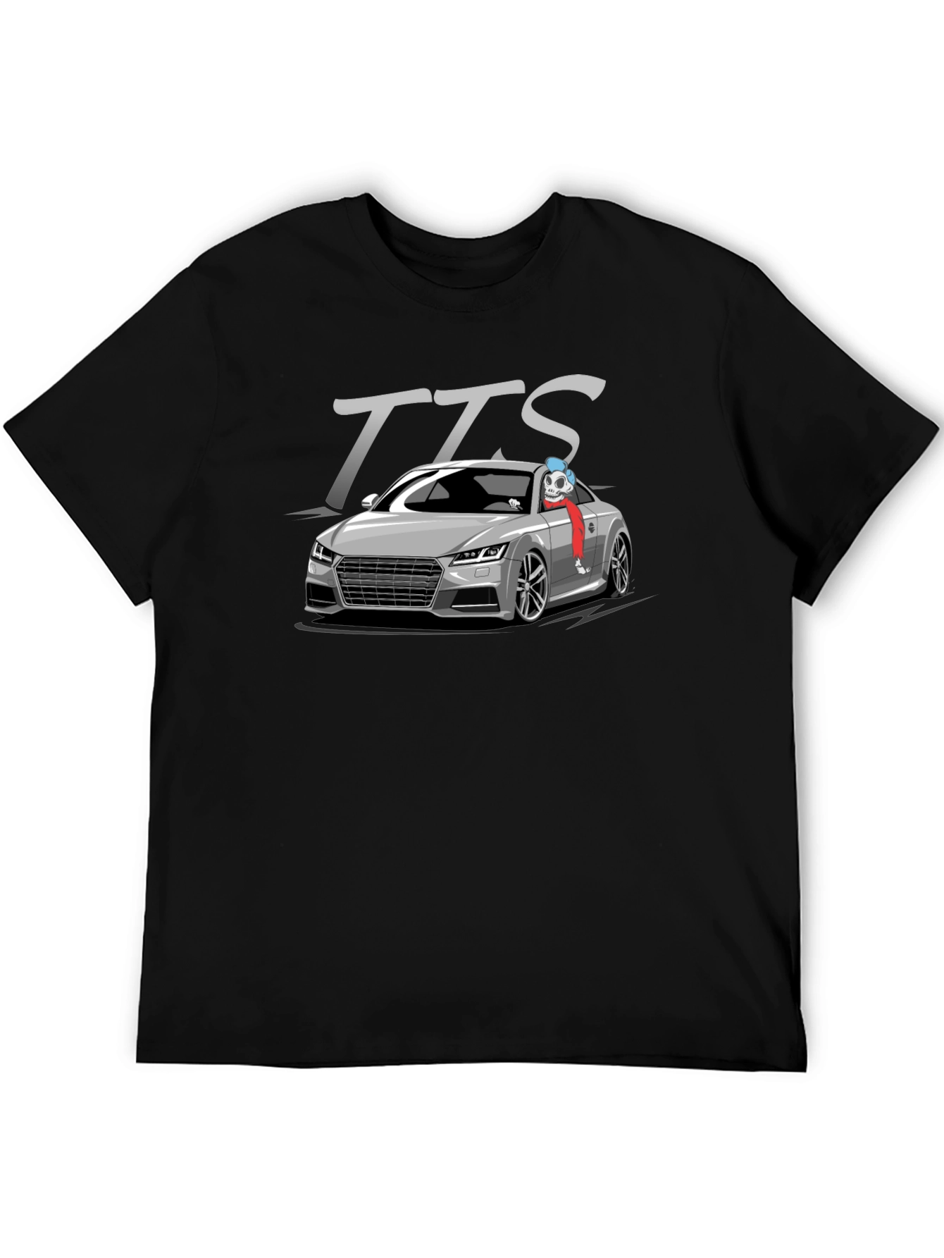 TTS Car T-Shirt - Black Graphic Tee