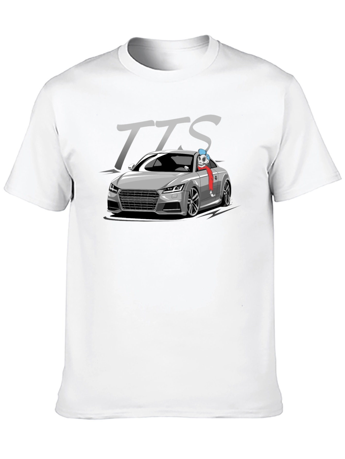 TTS Car T-Shirt - Black Graphic Tee