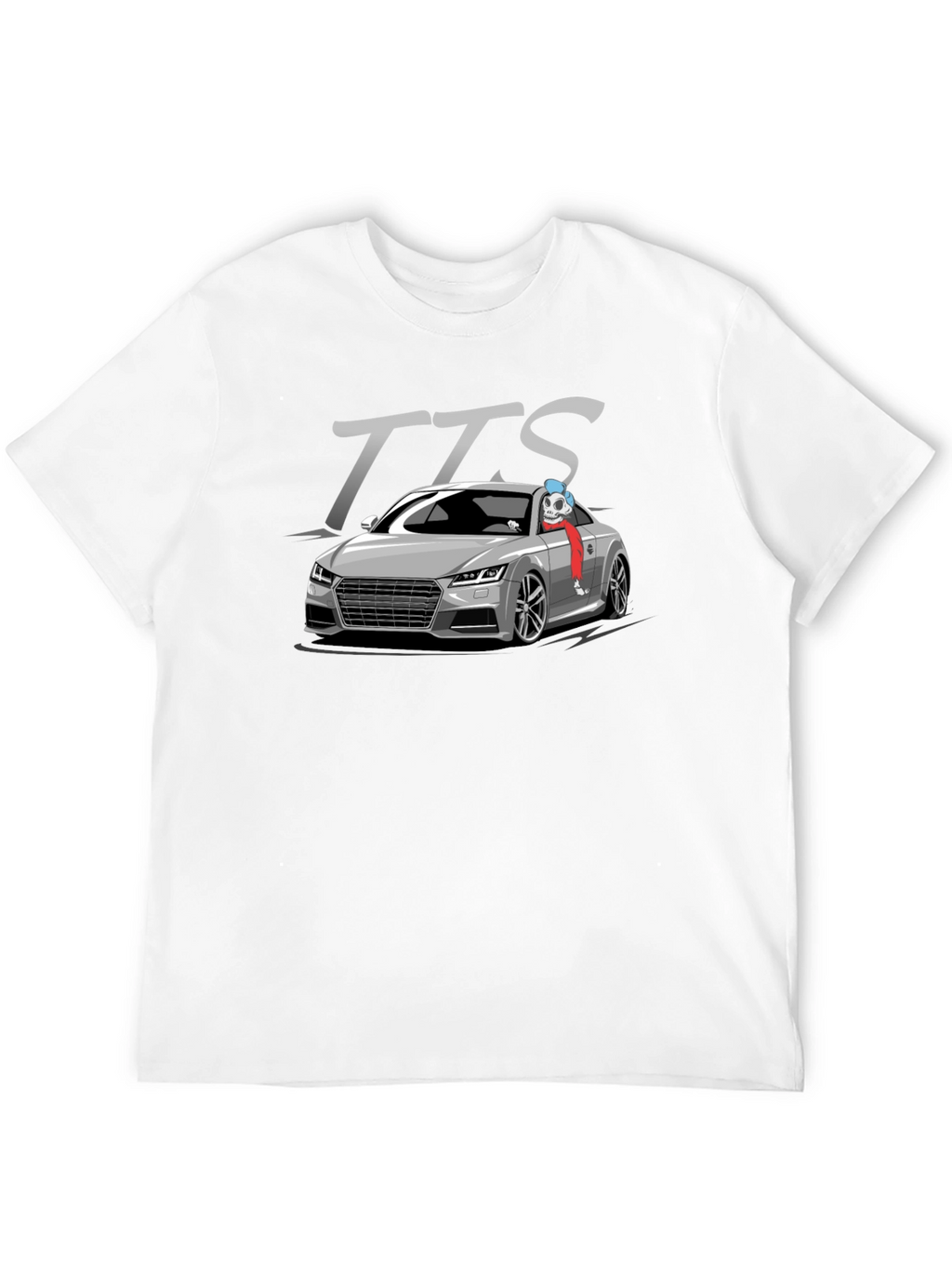 TTS Car T-Shirt - Black Graphic Tee