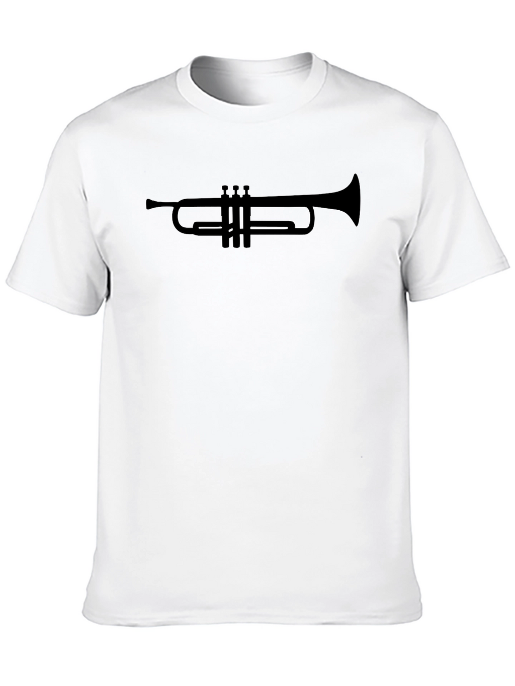 Trumpet Graphic T-Shirt - Musical Instrument Tee