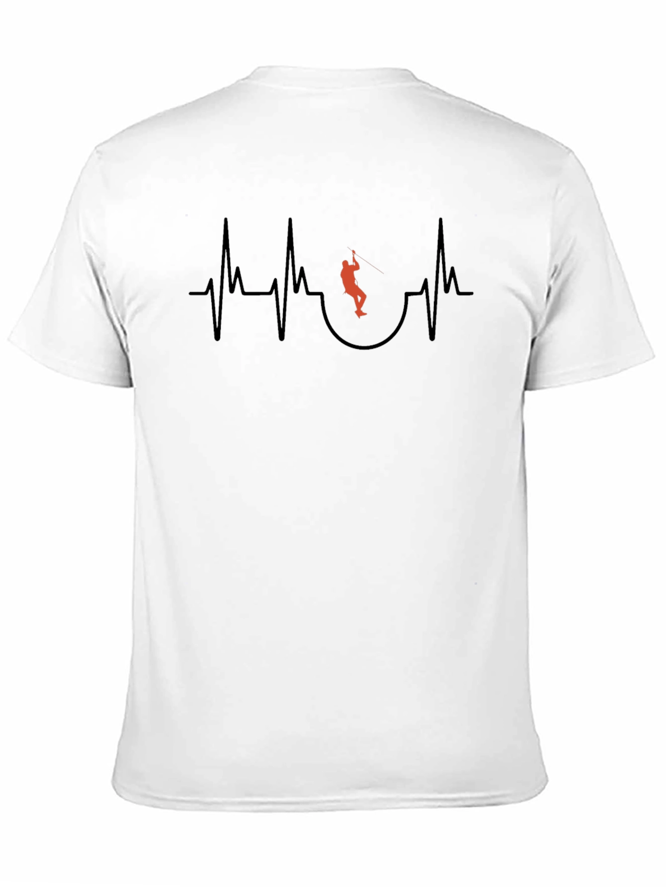 Rock Climbing Heartbeat T-Shirt