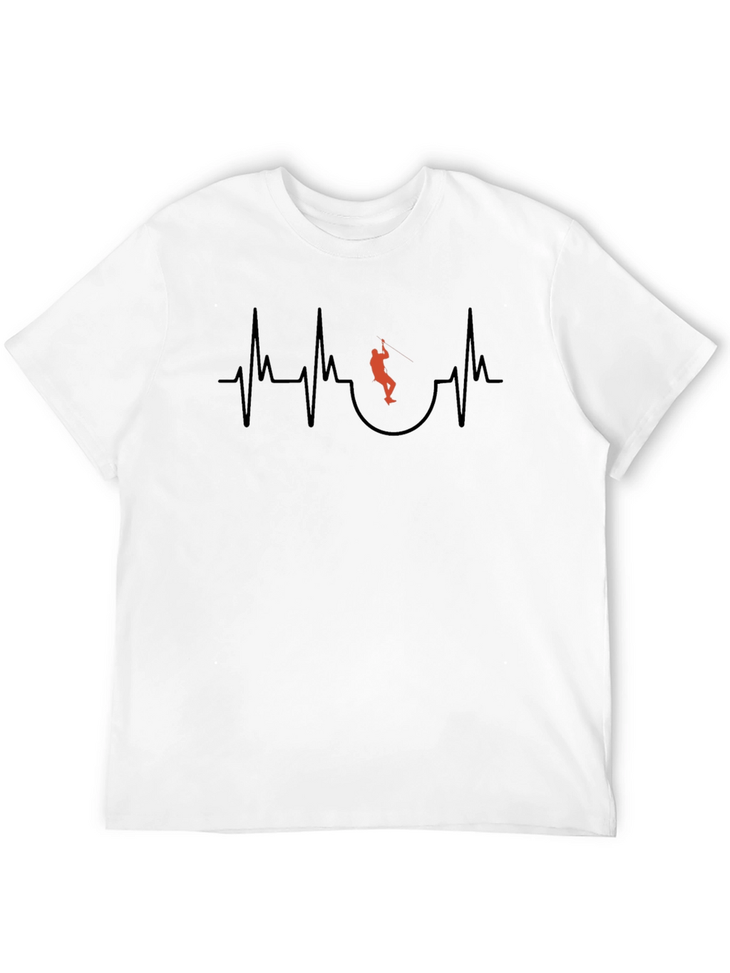 Rock Climbing Heartbeat T-Shirt