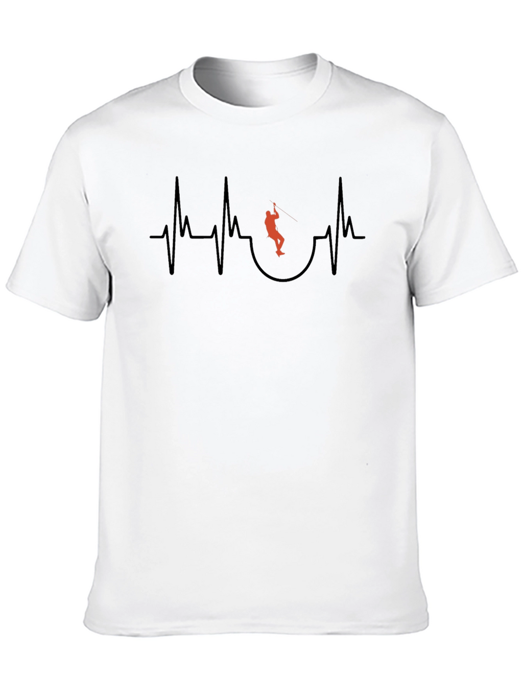 Rock Climbing Heartbeat T-Shirt