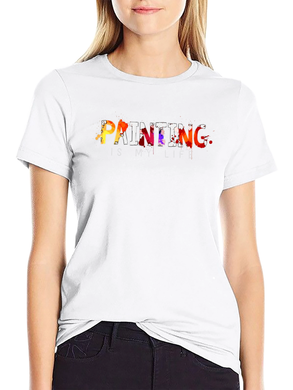 Painting is My Life T-Shirt - Artistic Graphic Tee