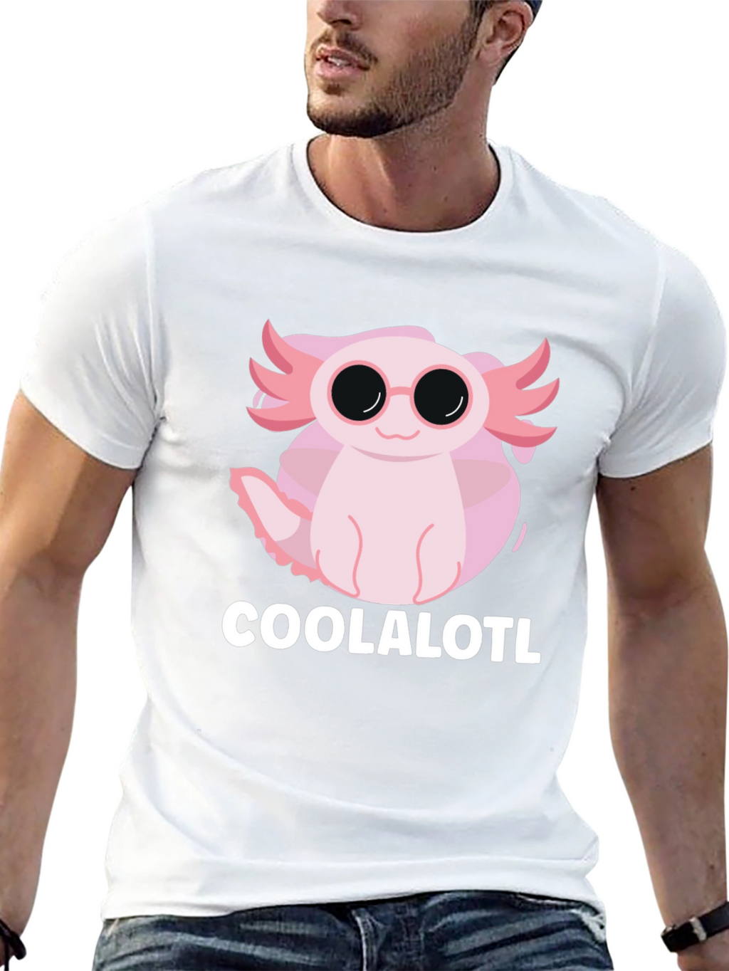 Coolalotl T-Shirt - Axolotl Design
