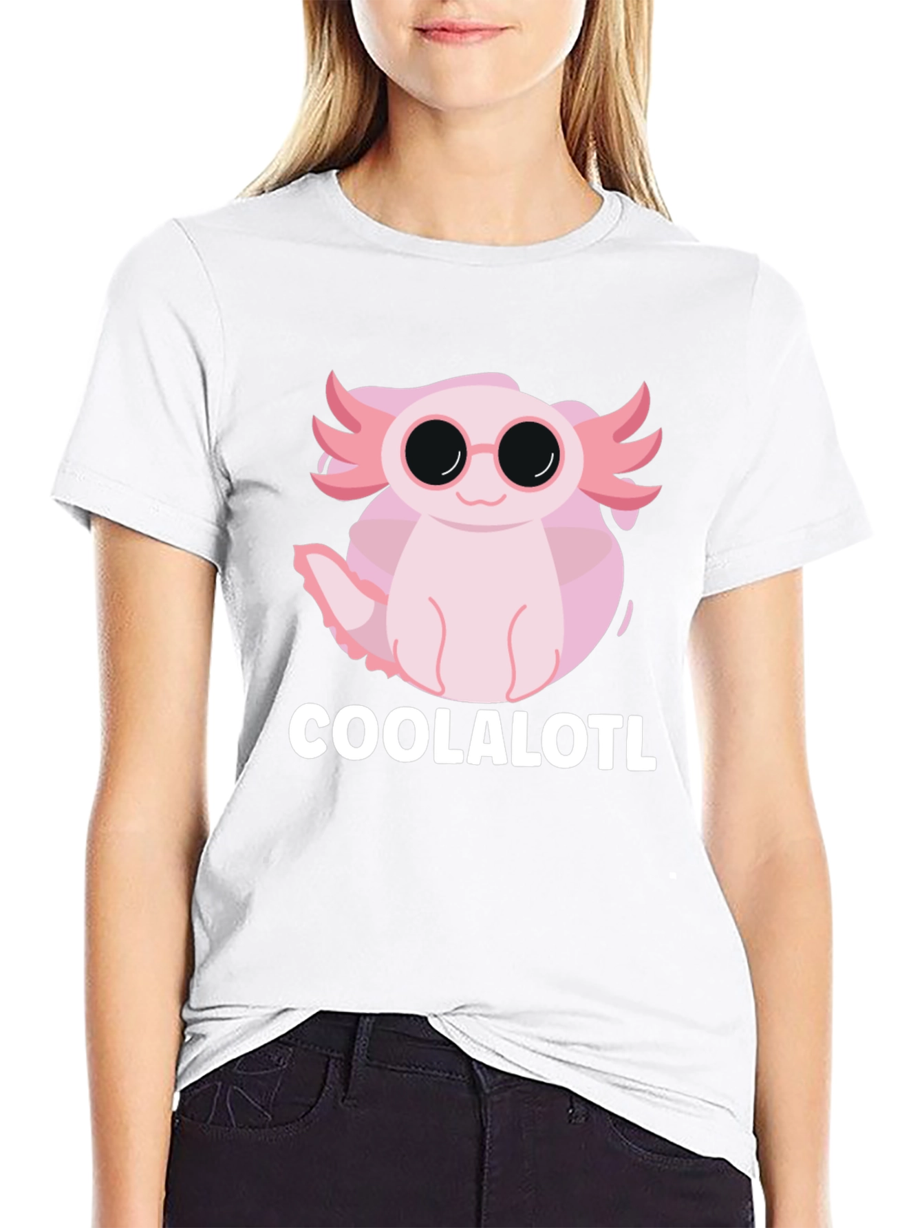 Coolalotl T-Shirt - Axolotl Design