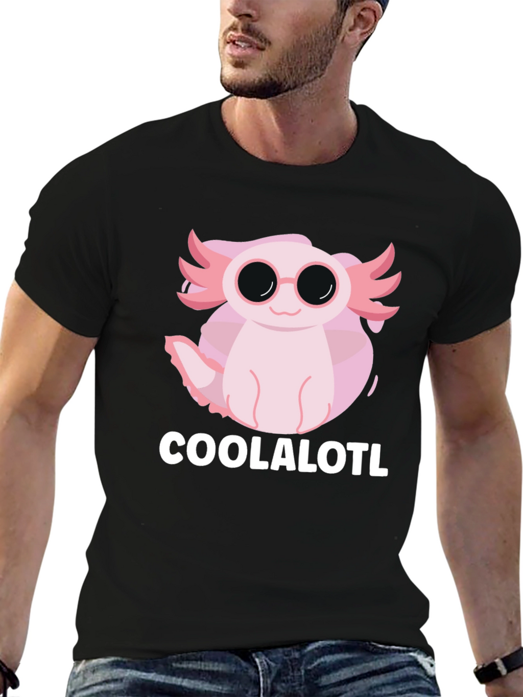 Coolalotl T-Shirt - Axolotl Design