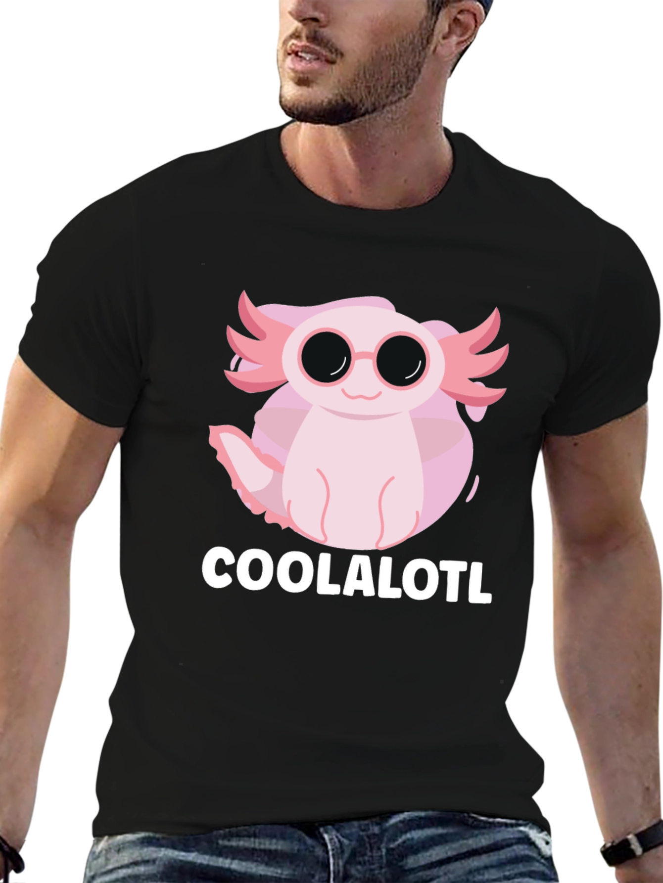 Coolalotl T-Shirt - Axolotl Design