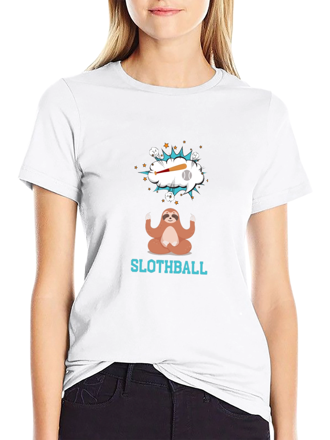 Slothball Black T-Shirt