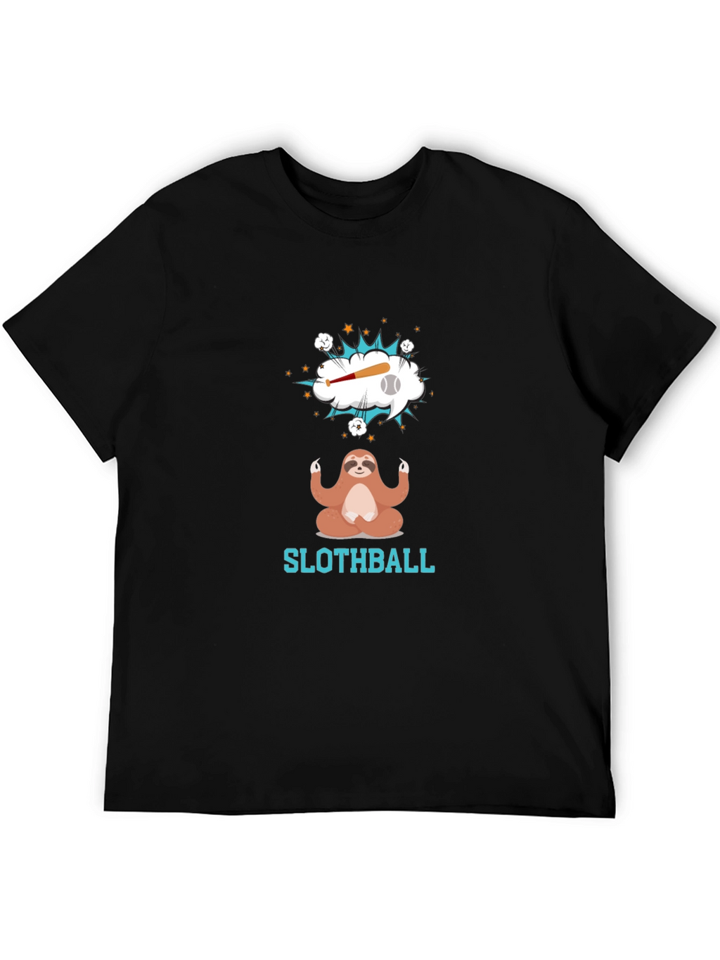 Slothball Black T-Shirt