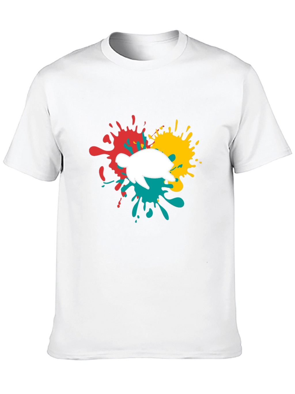 Turtle Splash T-Shirt - Fun Graphic Tee