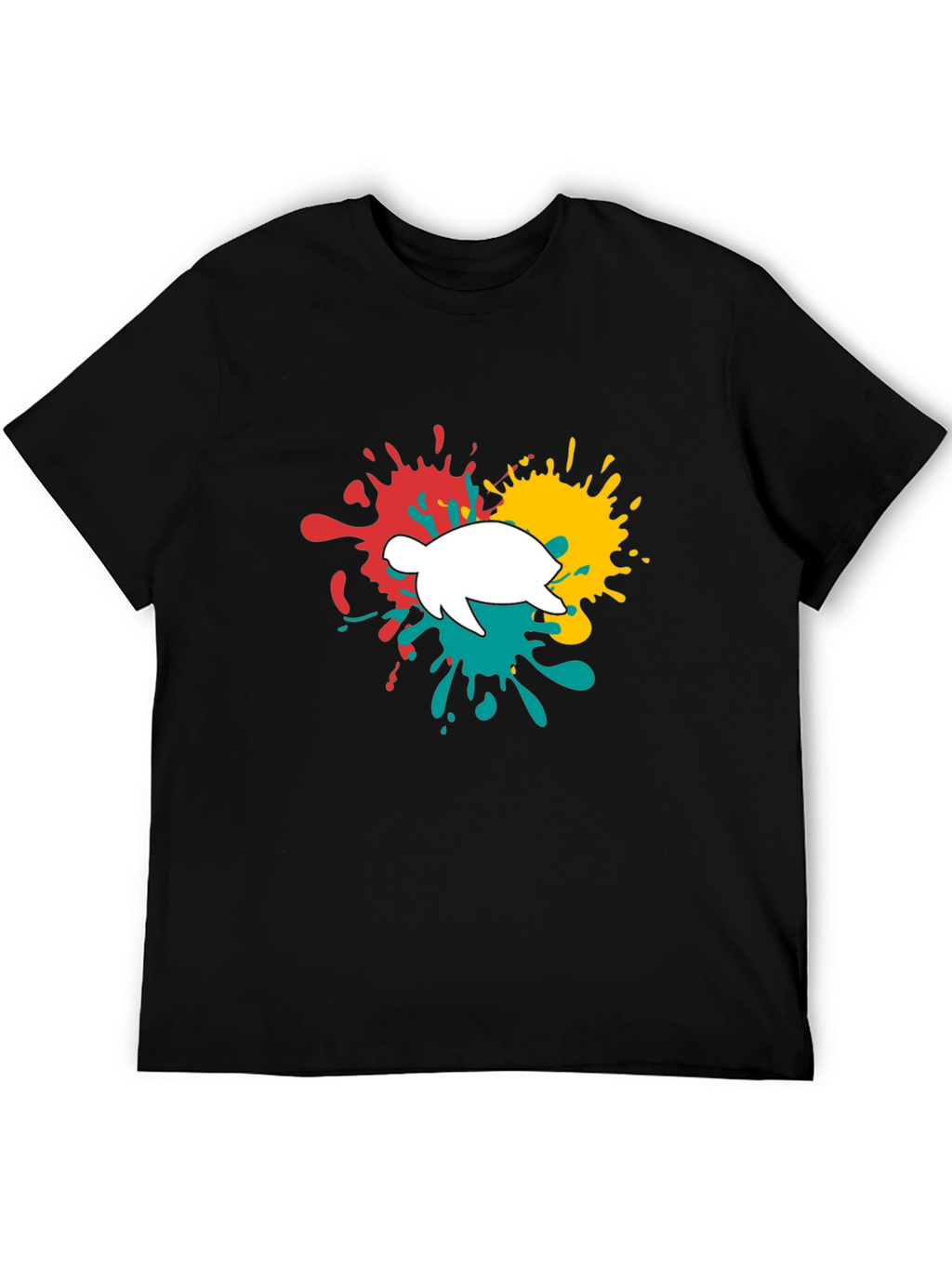Turtle Splash T-Shirt - Fun Graphic Tee