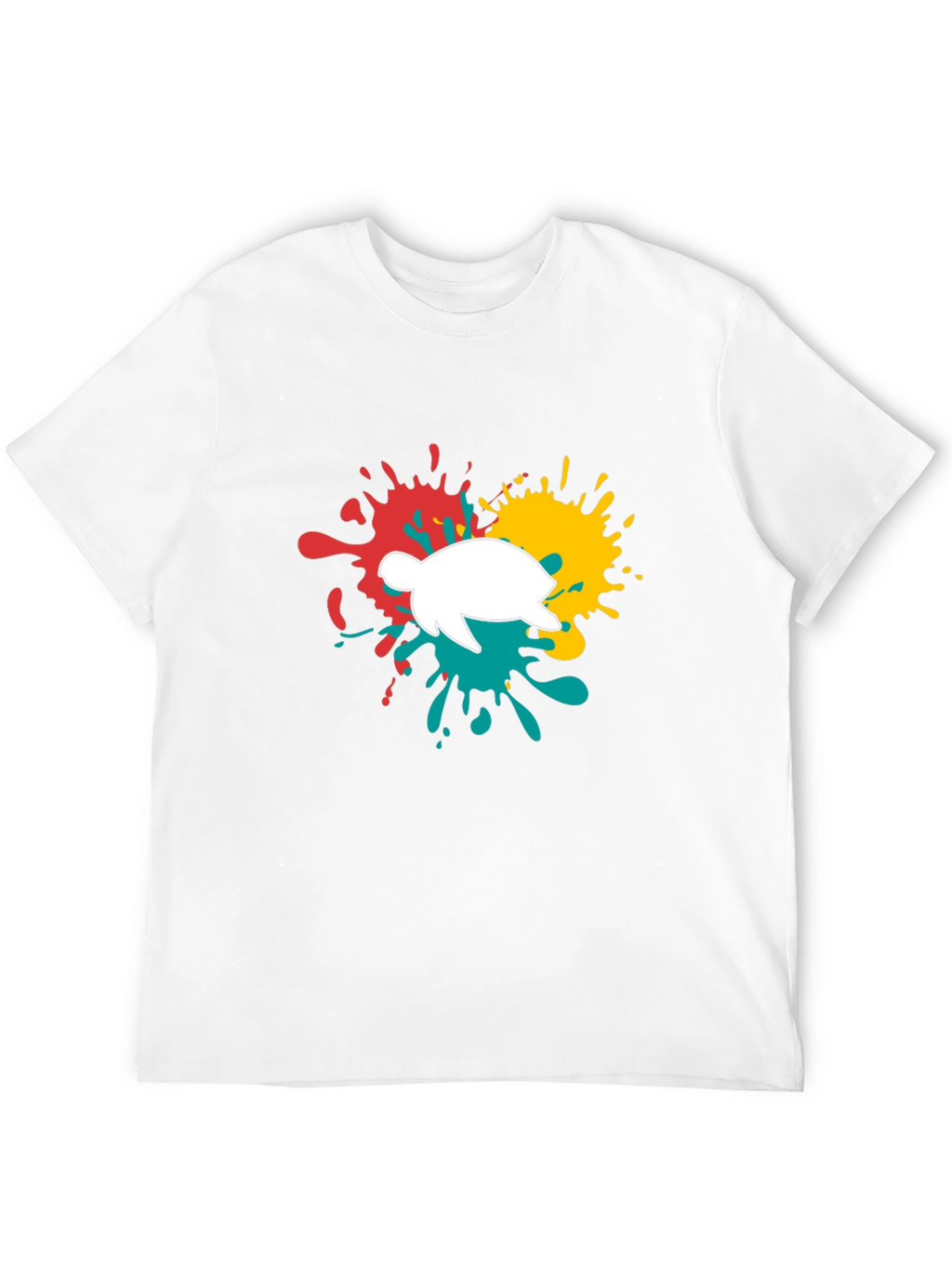 Turtle Splash T-Shirt - Fun Graphic Tee