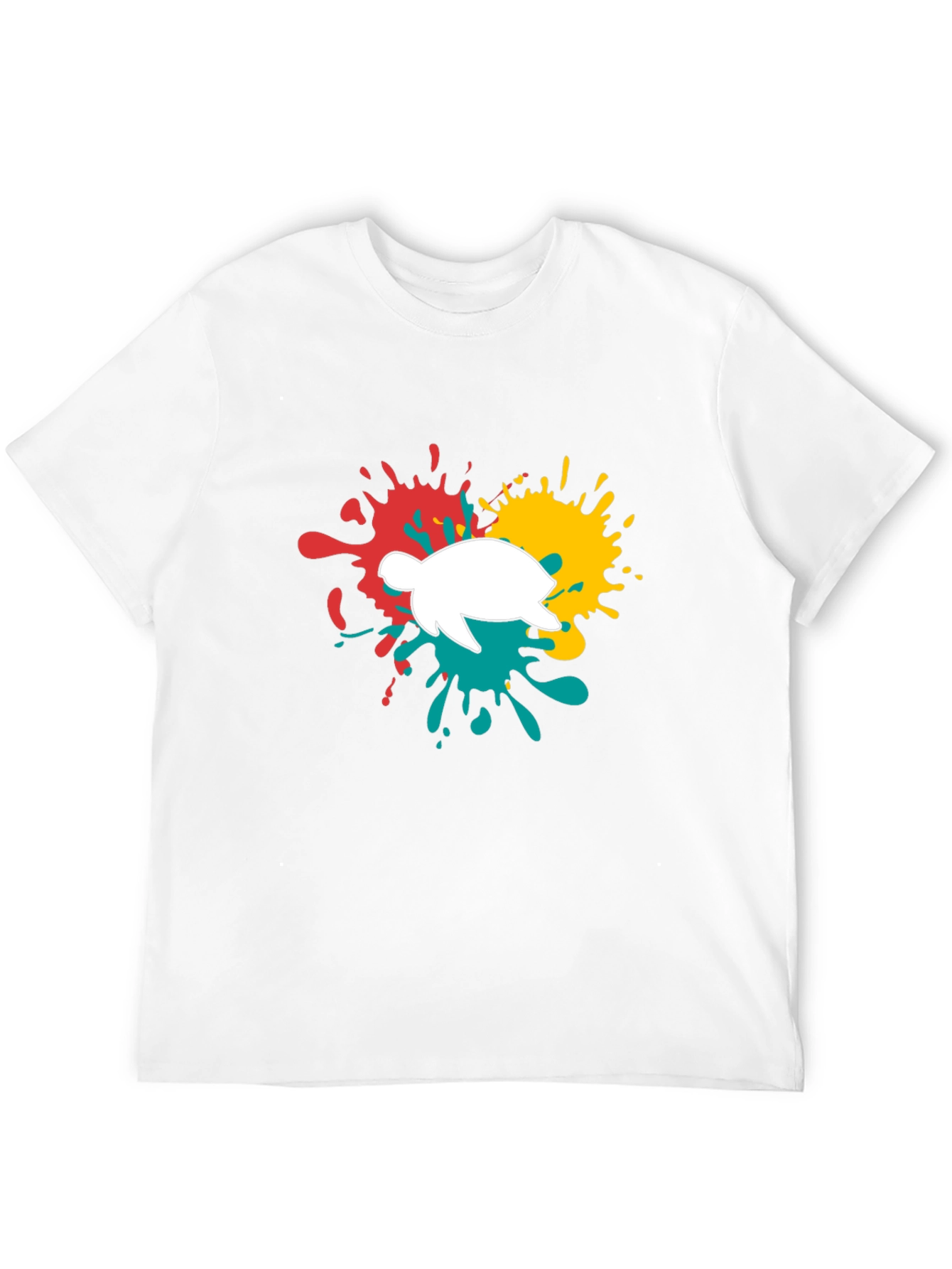 Turtle Splash T-Shirt - Fun Graphic Tee
