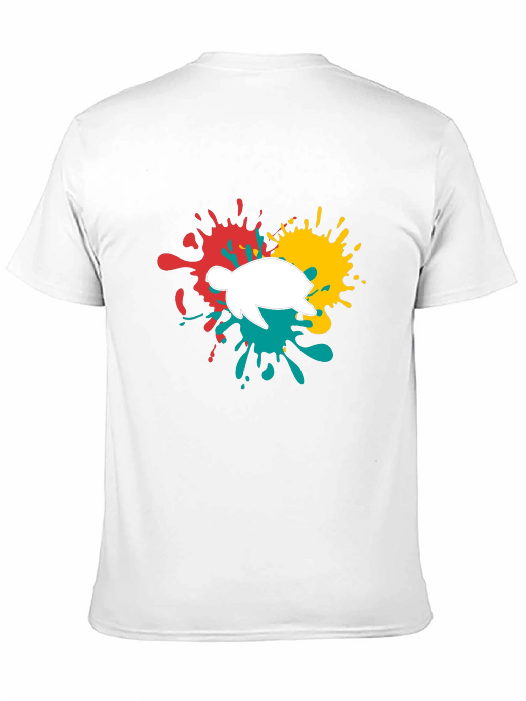 Turtle Splash T-Shirt - Fun Graphic Tee