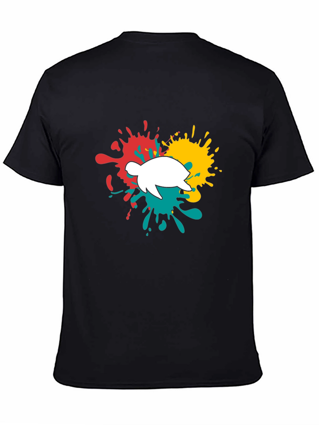 Turtle Splash T-Shirt - Fun Graphic Tee