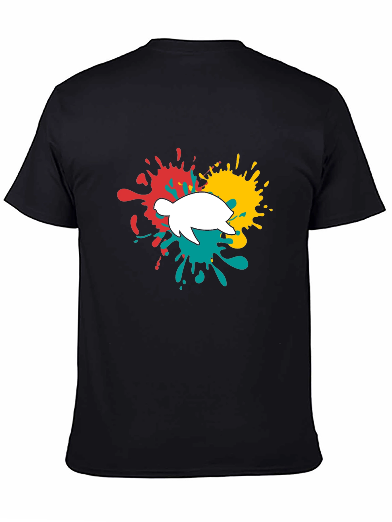 Turtle Splash T-Shirt - Fun Graphic Tee