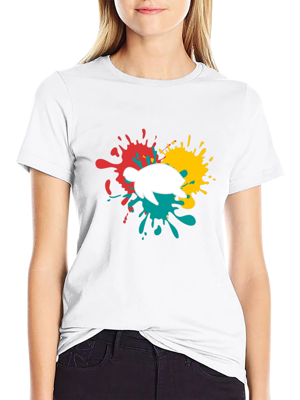 Turtle Splash T-Shirt - Fun Graphic Tee
