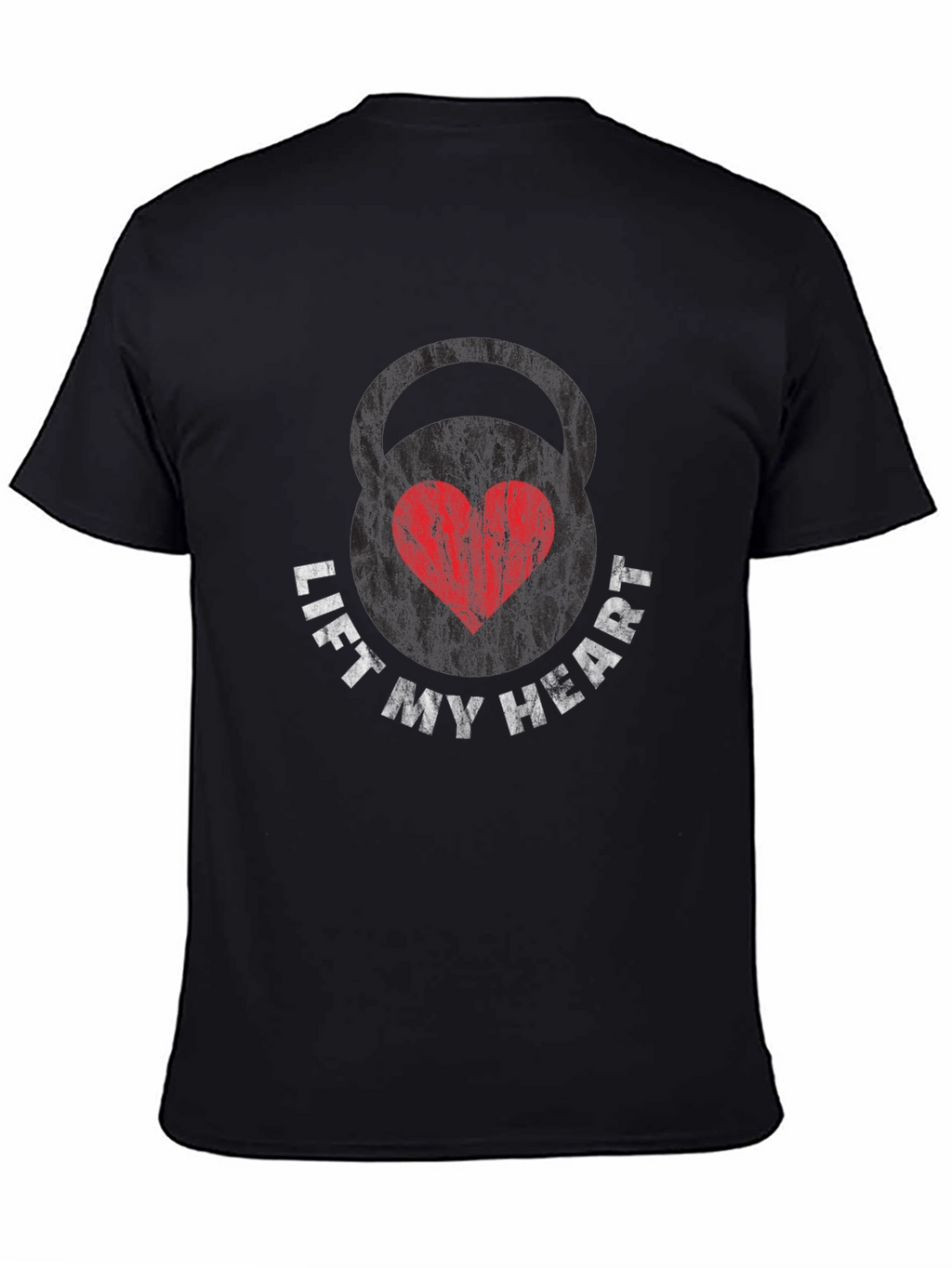 Lift My Heart Black Graphic Tee