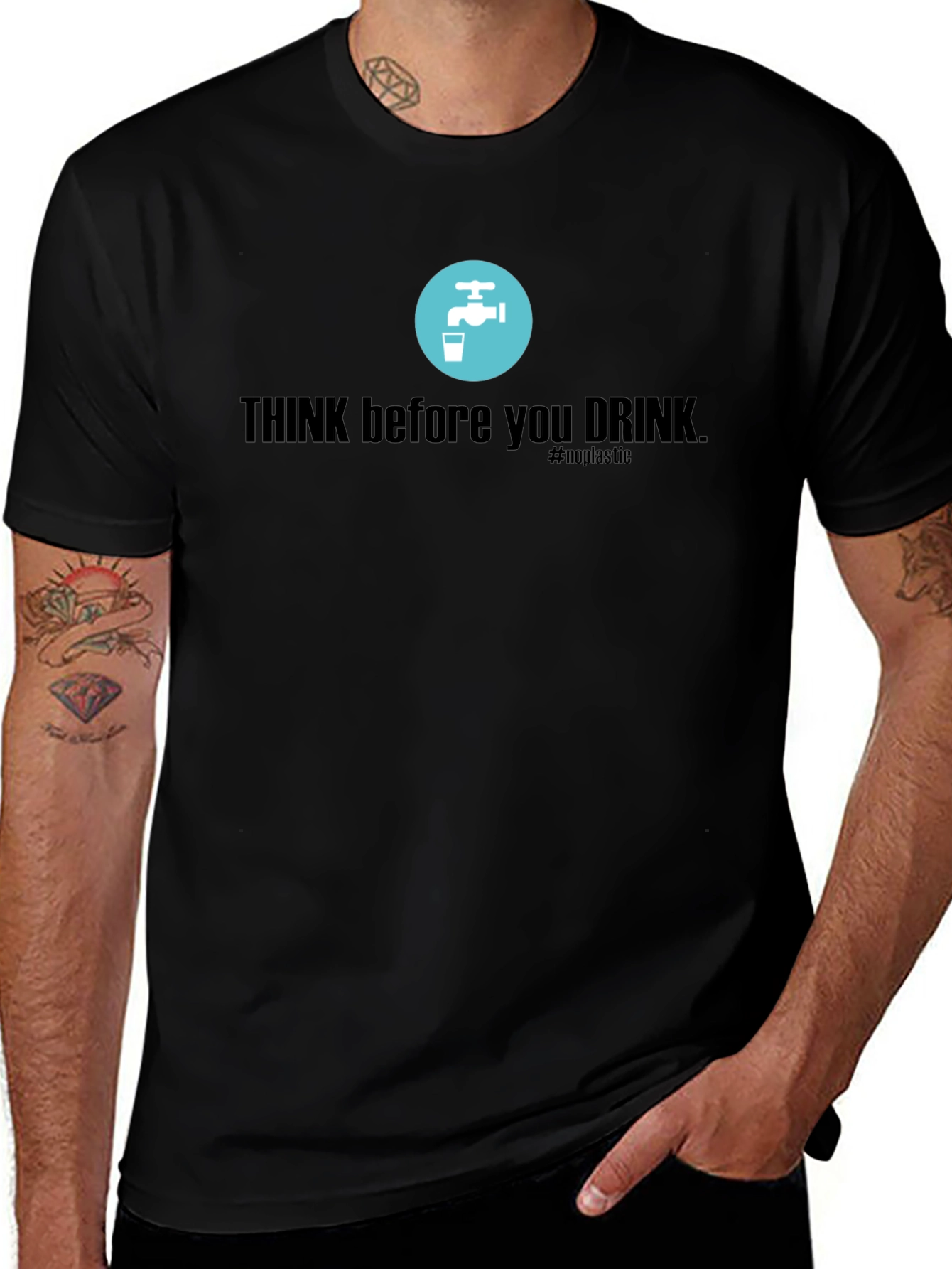 Eco-Friendly Think Before You Drink T-Shirt