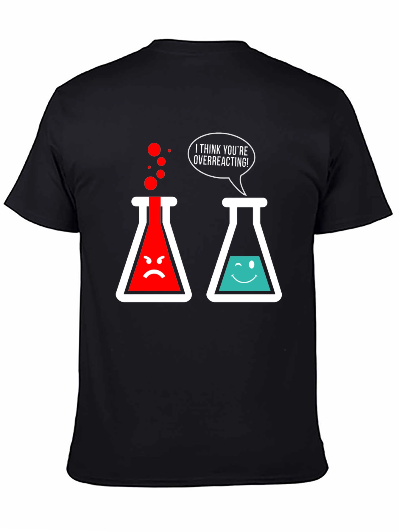 Overreacting Chemistry T-Shirt - Funny Science Tee