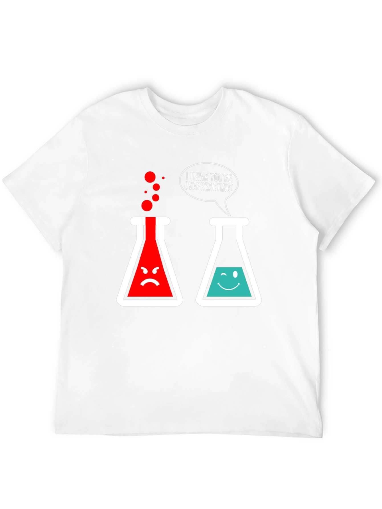 Overreacting Chemistry T-Shirt - Funny Science Tee