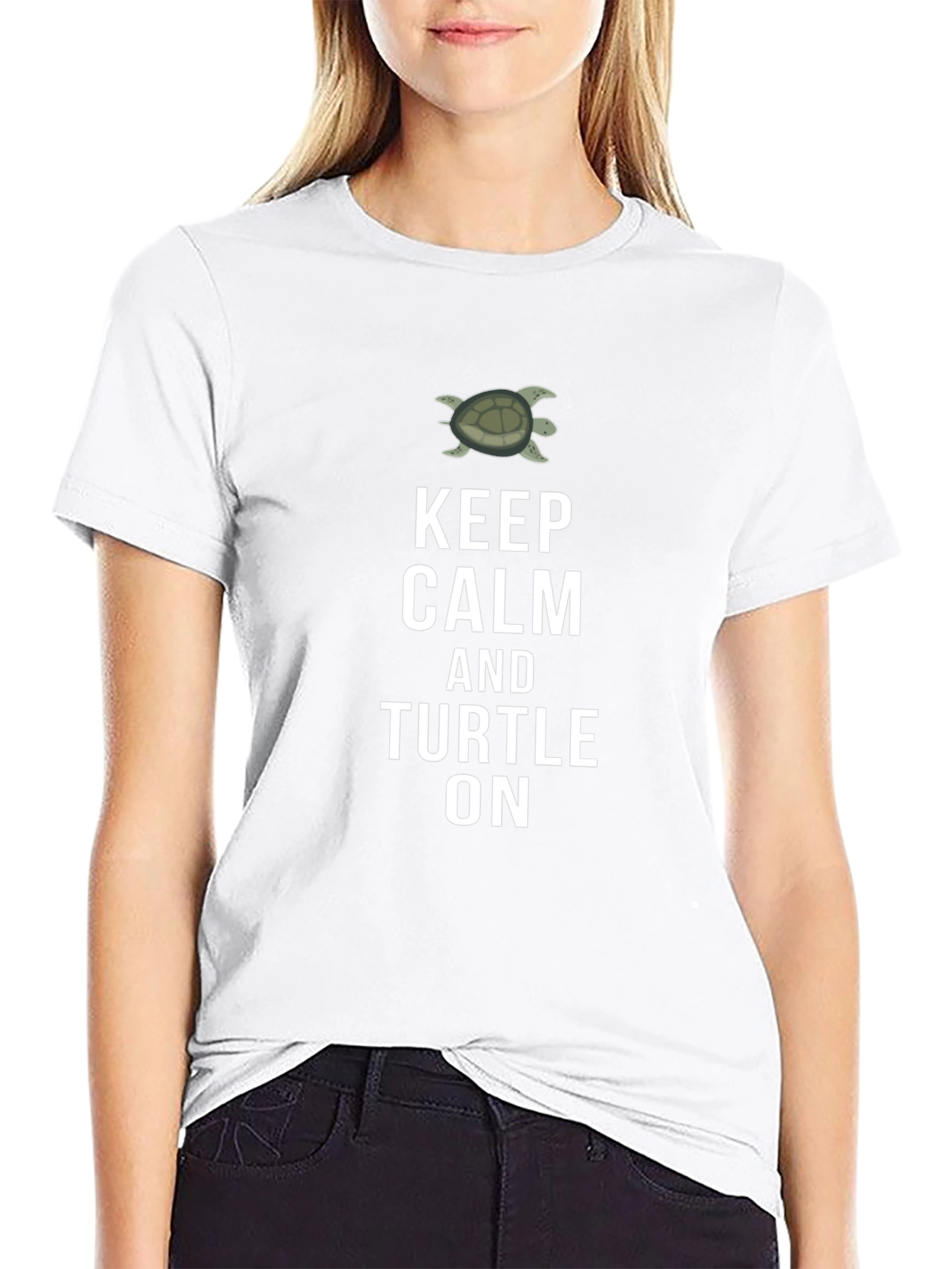 Keep Calm and Turtle On T-Shirt