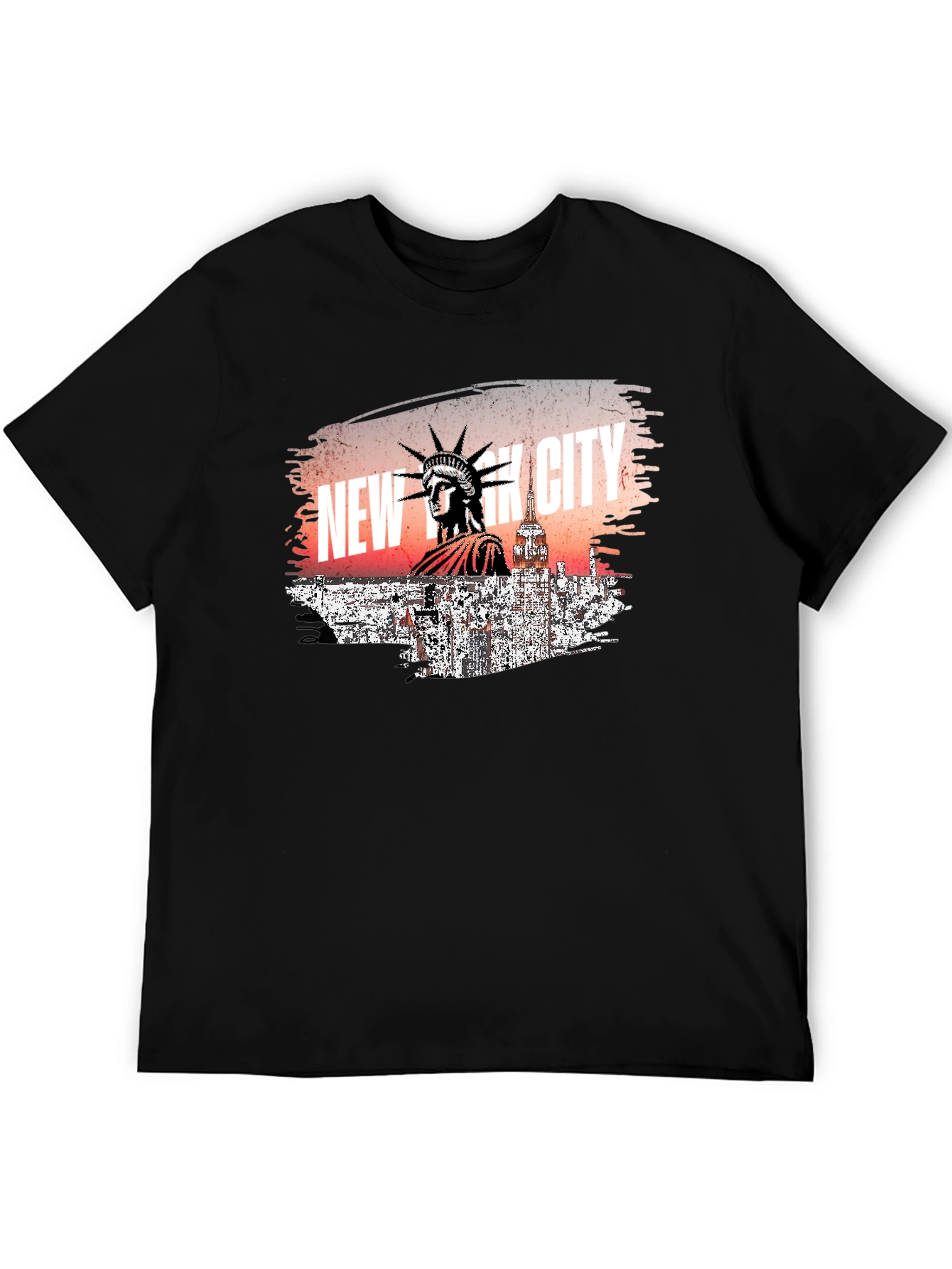New York City Statue of Liberty Graphic T-Shirt