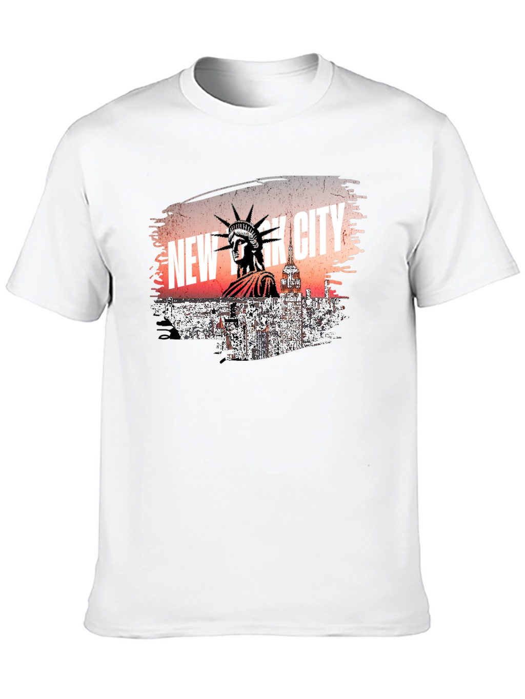 New York City Statue of Liberty Graphic T-Shirt
