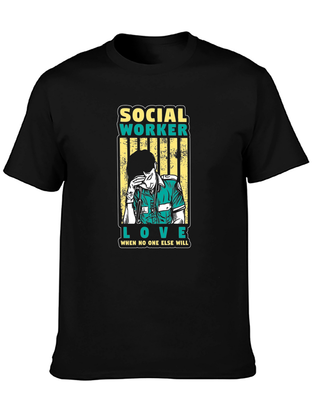 Social Worker Love Graphic Tee