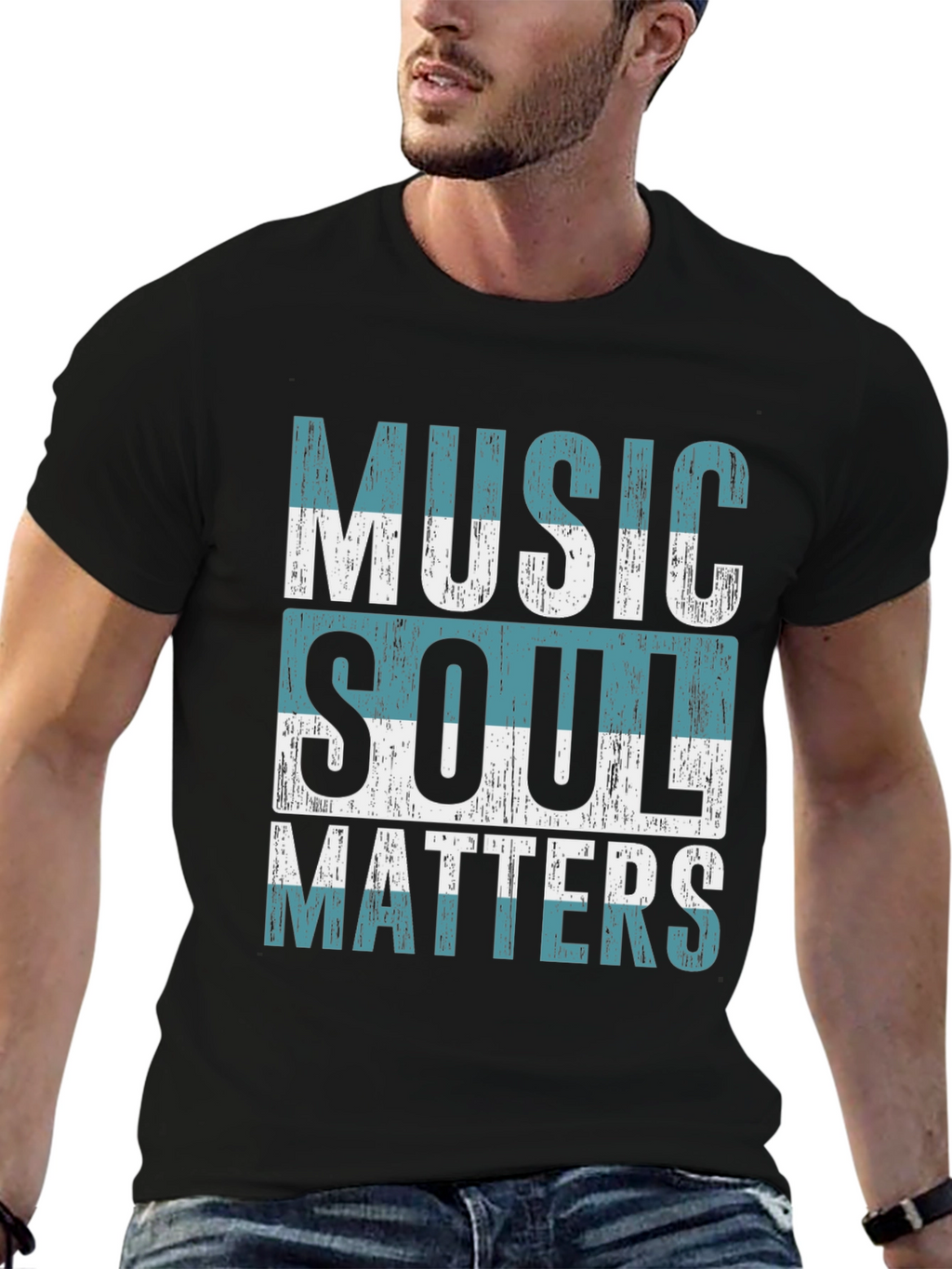 Music Soul Matters Graphic Tee - Stylish Comfort