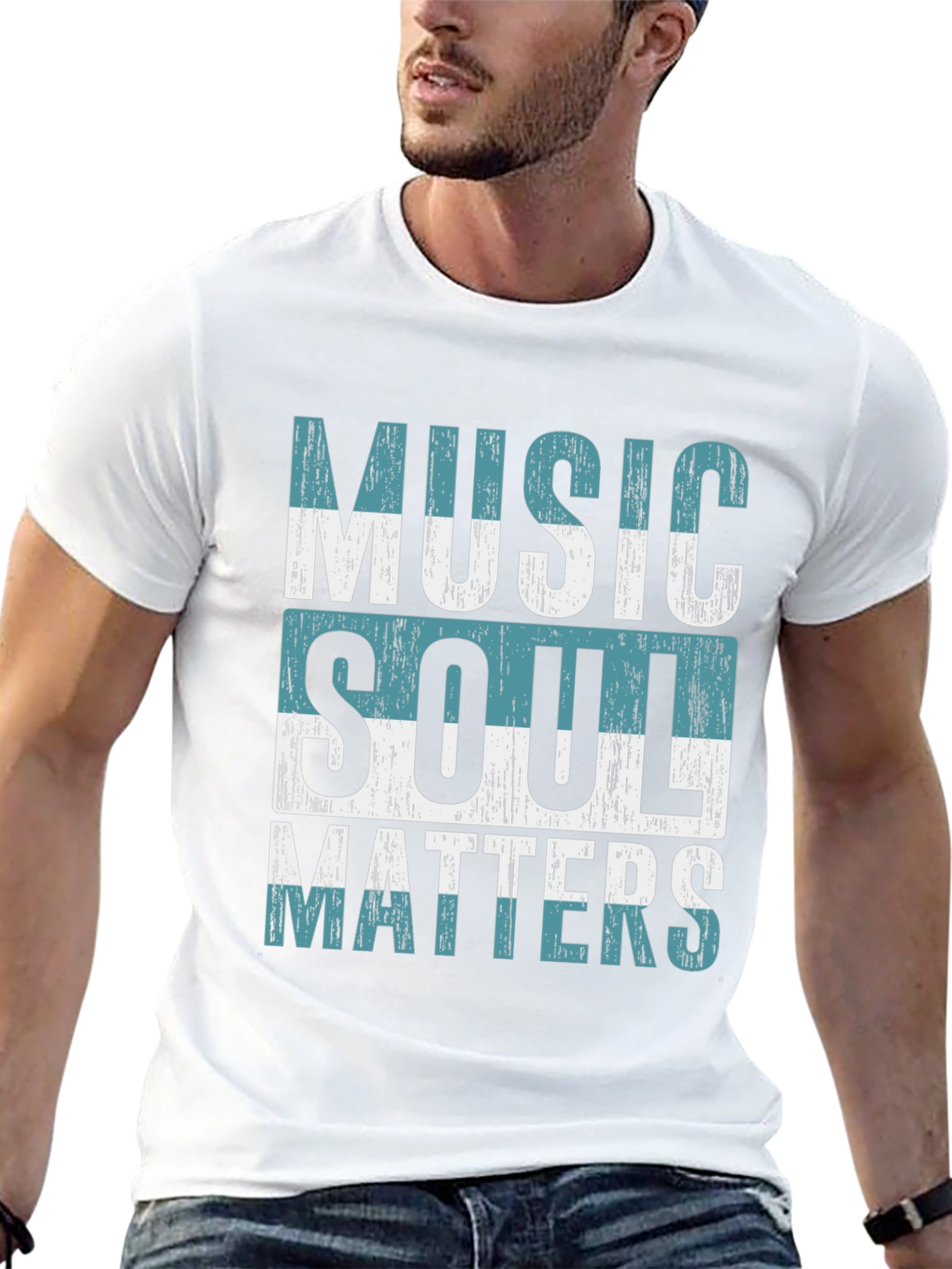 Music Soul Matters Graphic Tee - Stylish Comfort