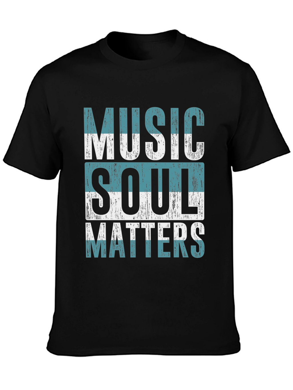 Music Soul Matters Graphic Tee - Stylish Comfort