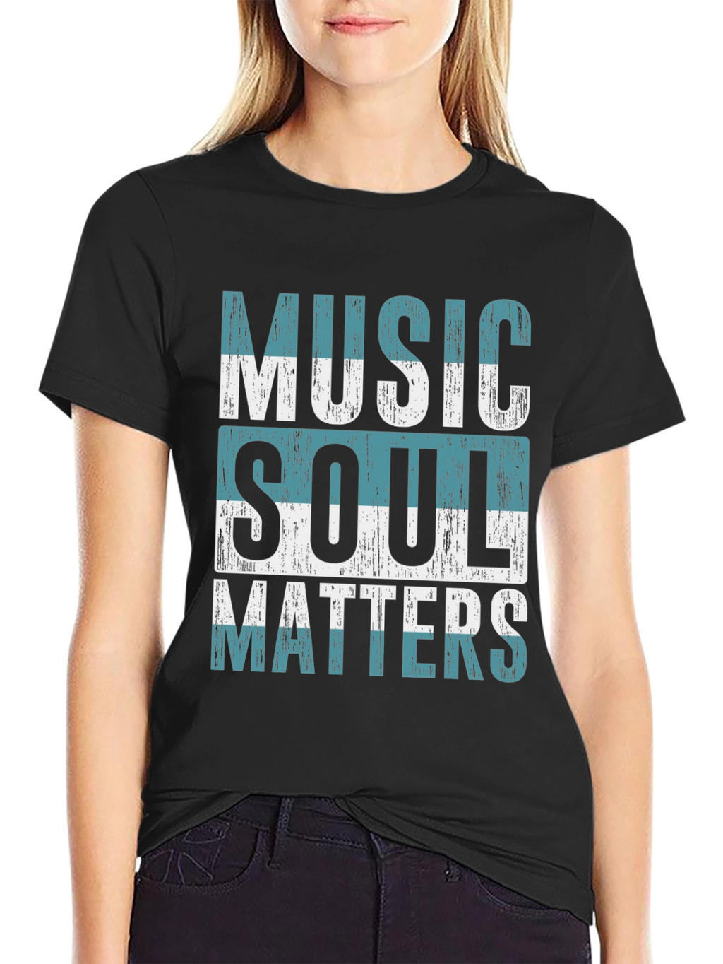 Music Soul Matters Graphic Tee - Stylish Comfort