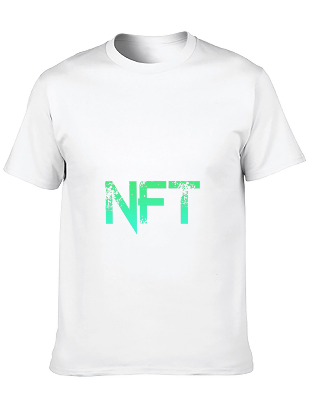 NFT Green Gradient Graphic Tee