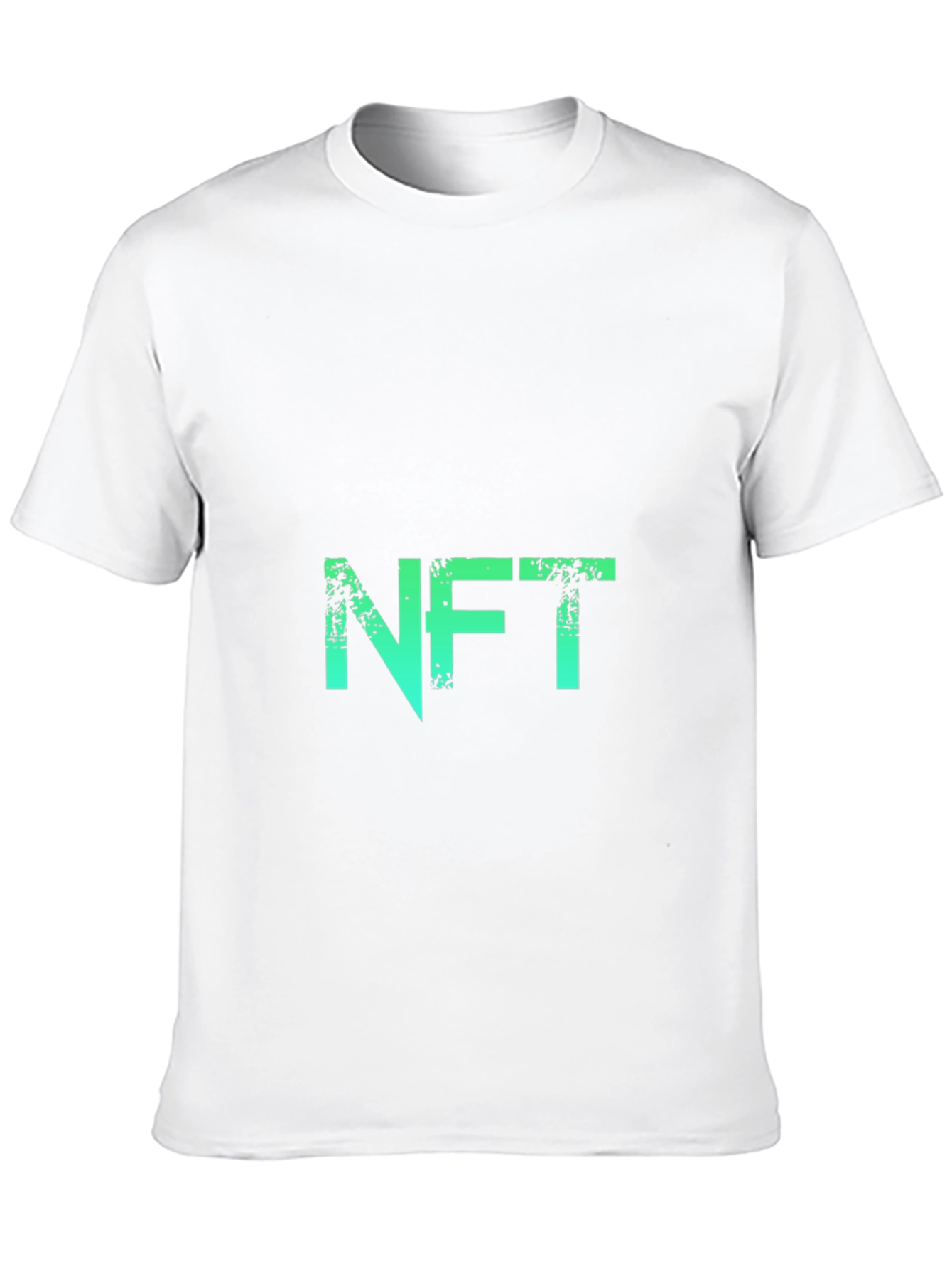NFT Green Gradient Graphic Tee