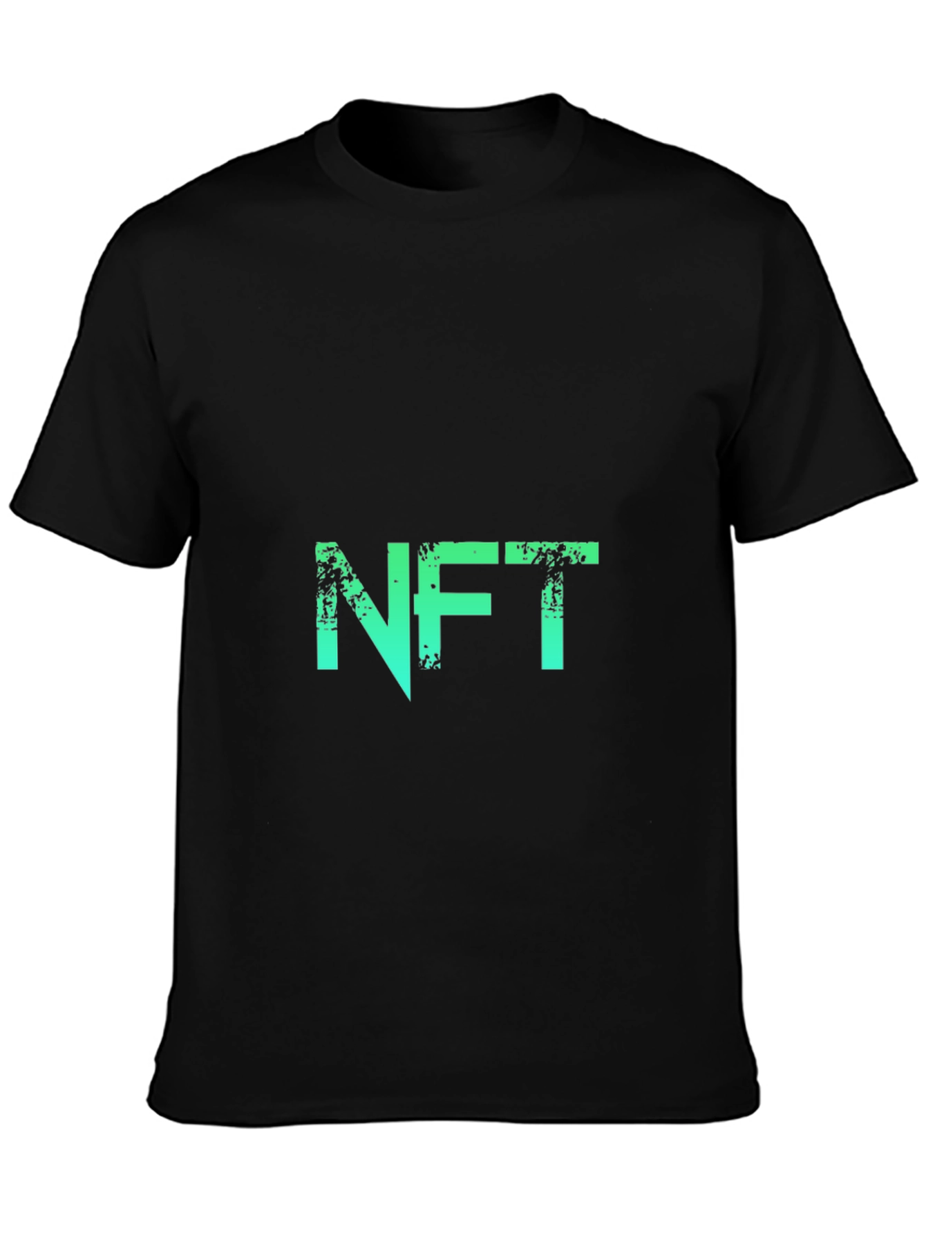 NFT Green Gradient Graphic Tee