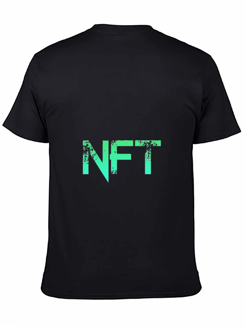 NFT Green Gradient Graphic Tee