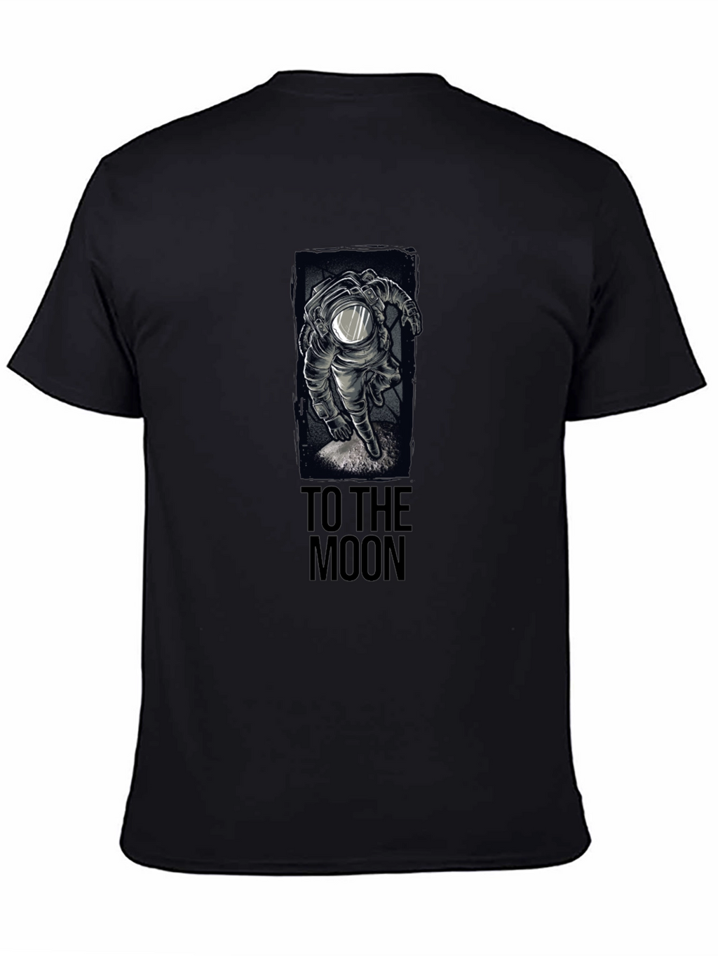 To The Moon Astronaut Graphic T-Shirt