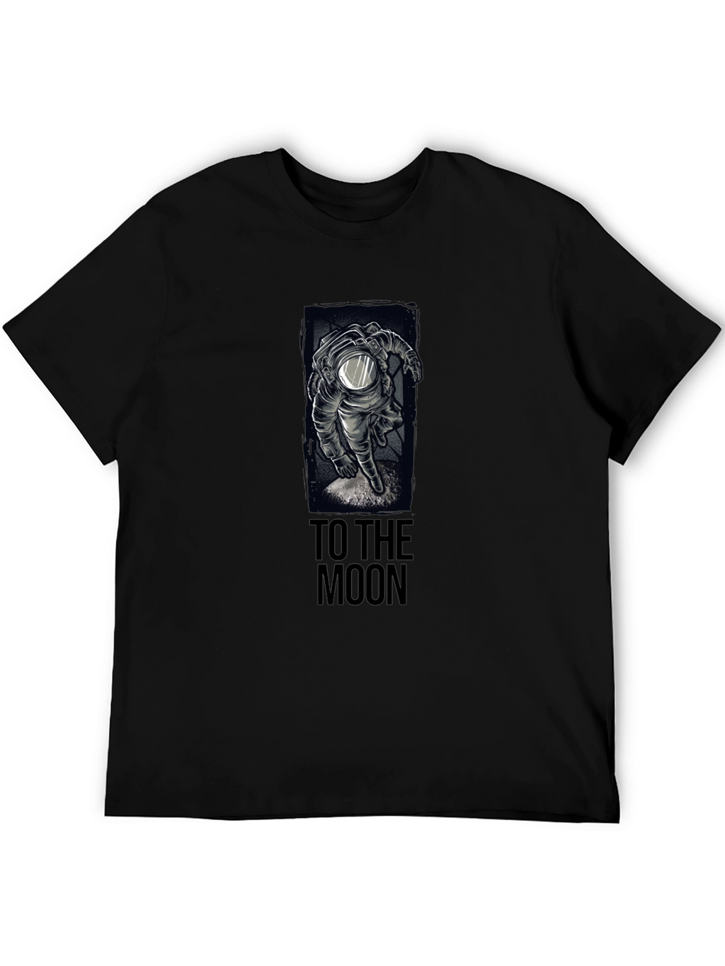 To The Moon Astronaut Graphic T-Shirt