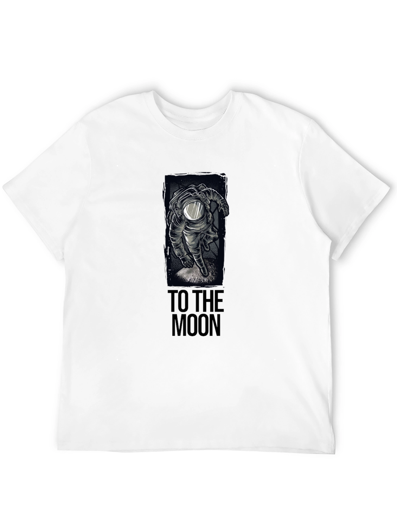 To The Moon Astronaut Graphic T-Shirt