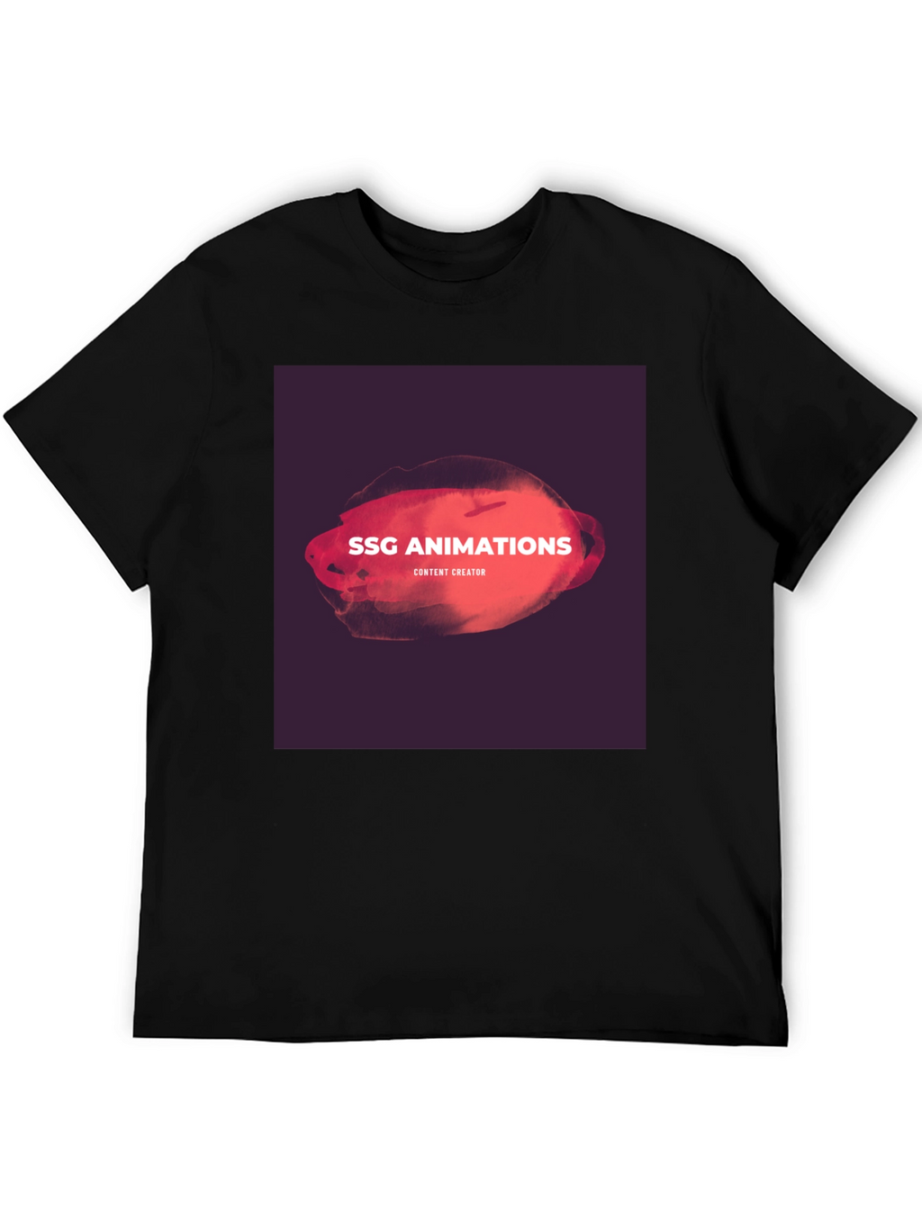 SSG Animations Graphic T-Shirt - Content Creator Tee