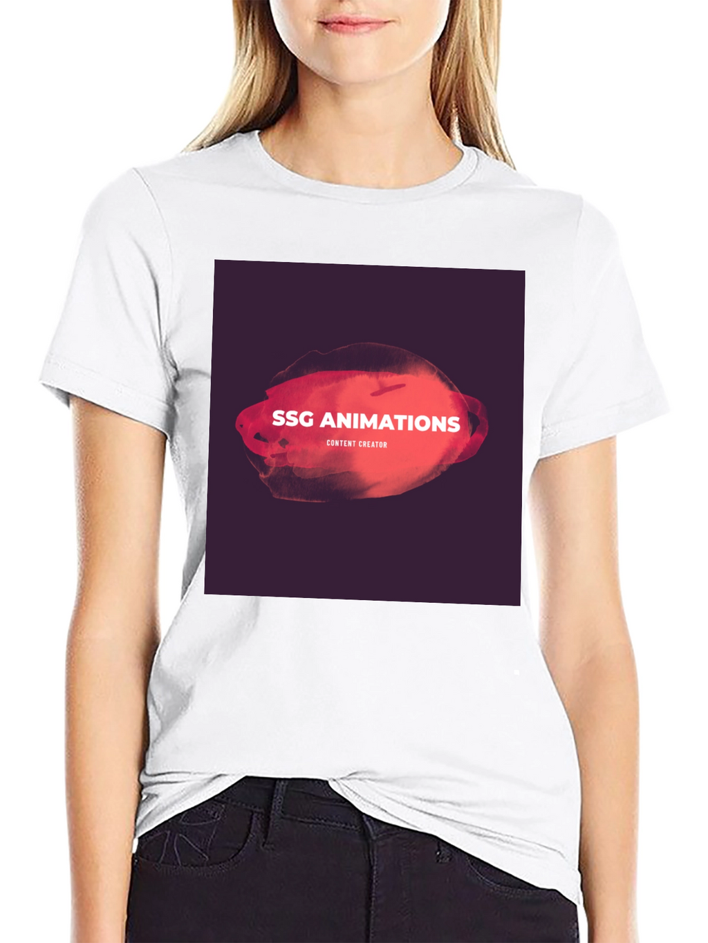 SSG Animations Graphic T-Shirt - Content Creator Tee
