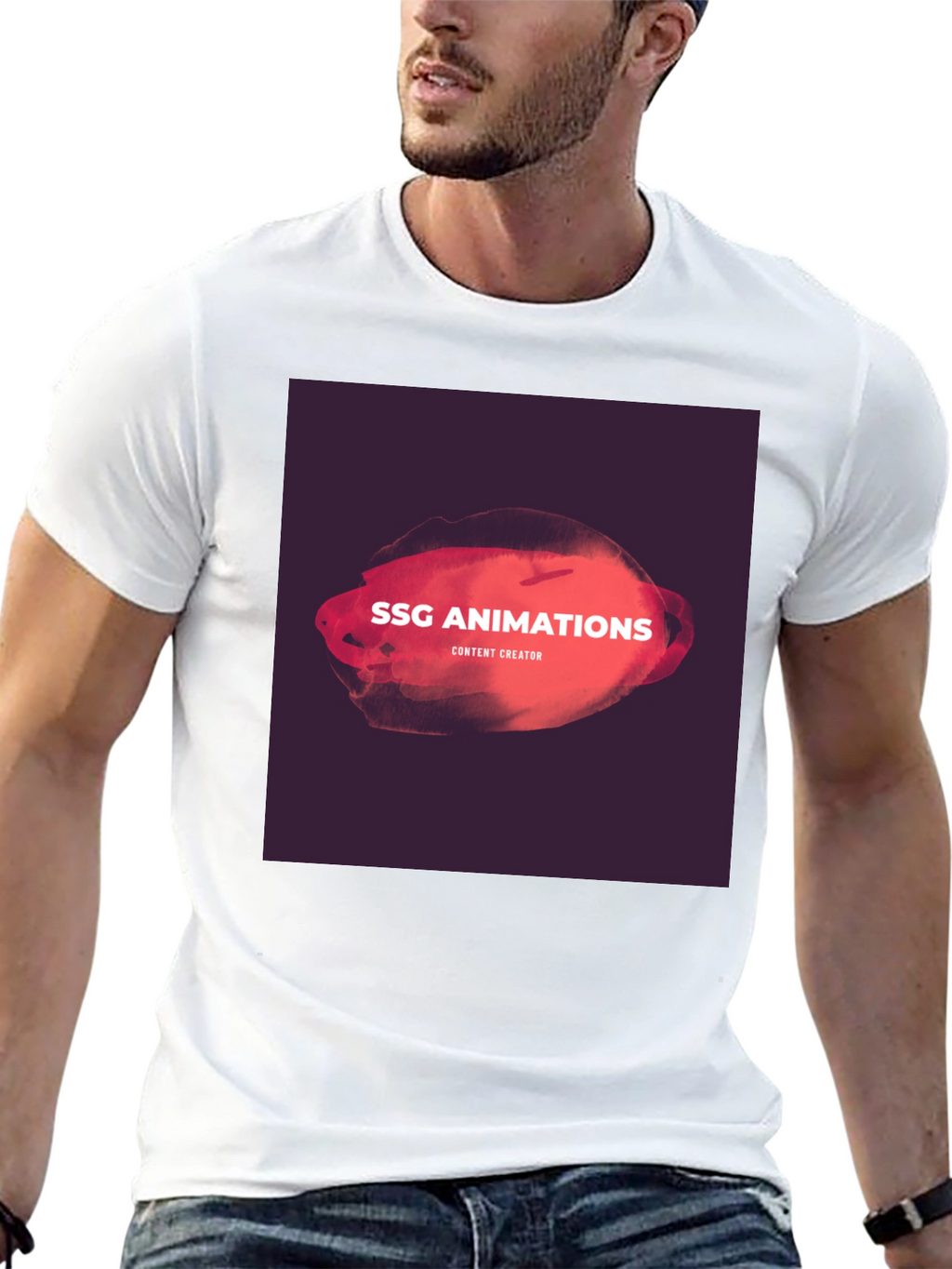 SSG Animations Graphic T-Shirt - Content Creator Tee