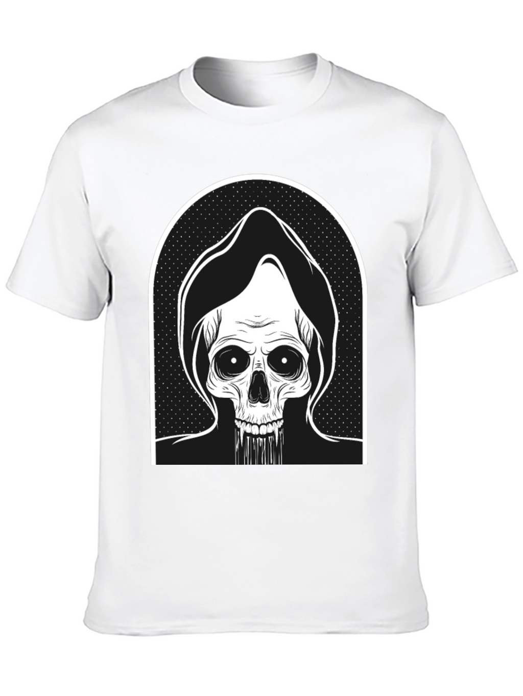 Grim Reaper Graphic Tee - Black