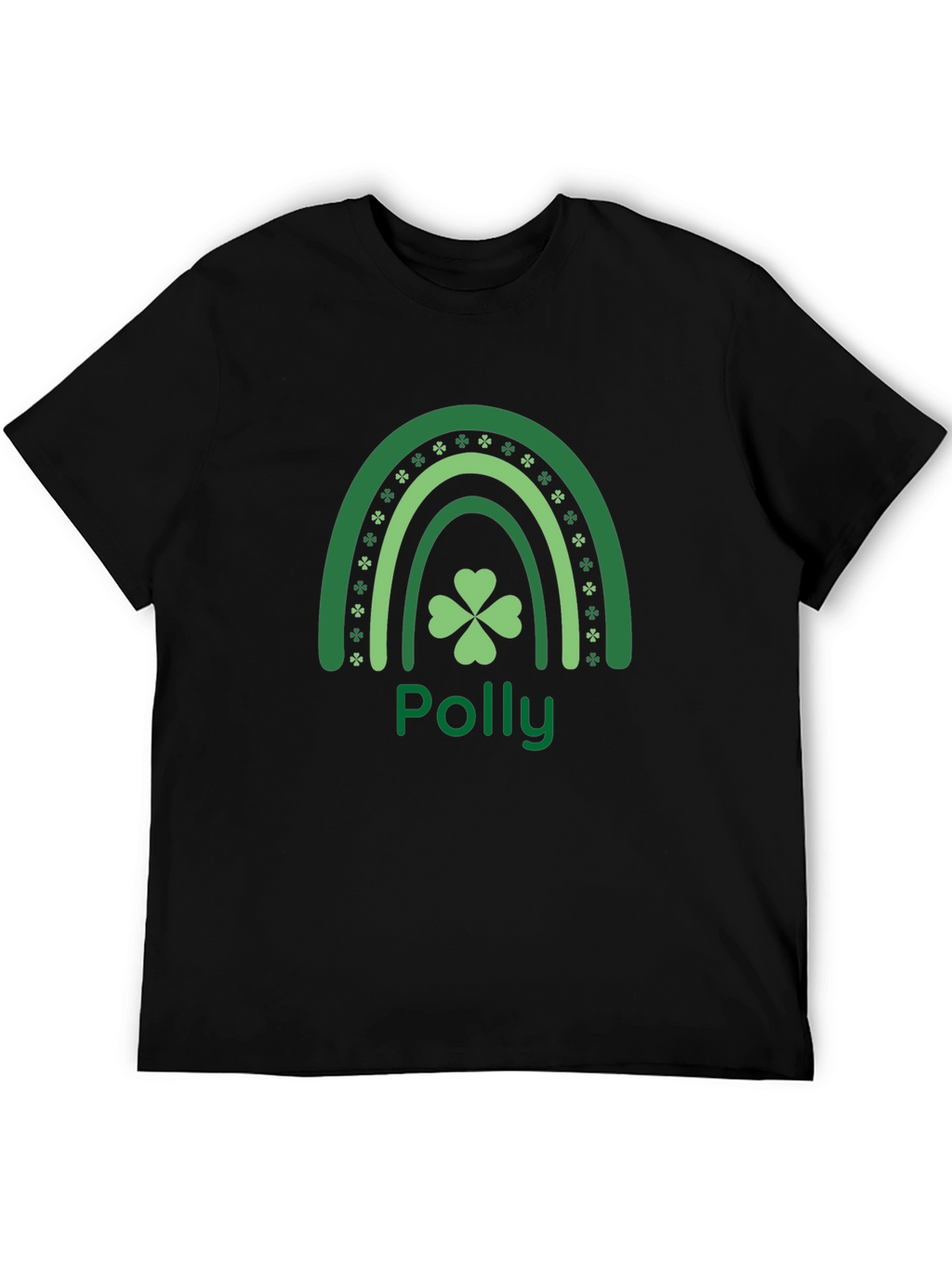 Polly Shamrock Rainbow T-Shirt
