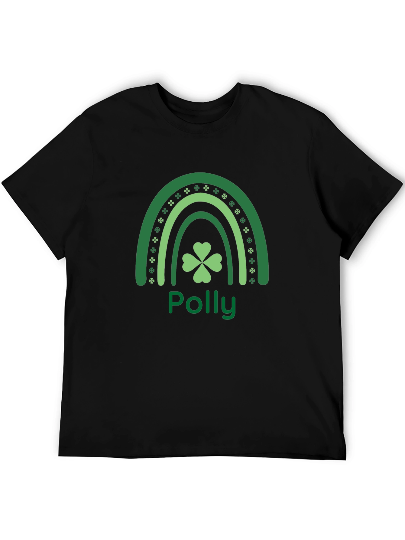 Polly Shamrock Rainbow T-Shirt