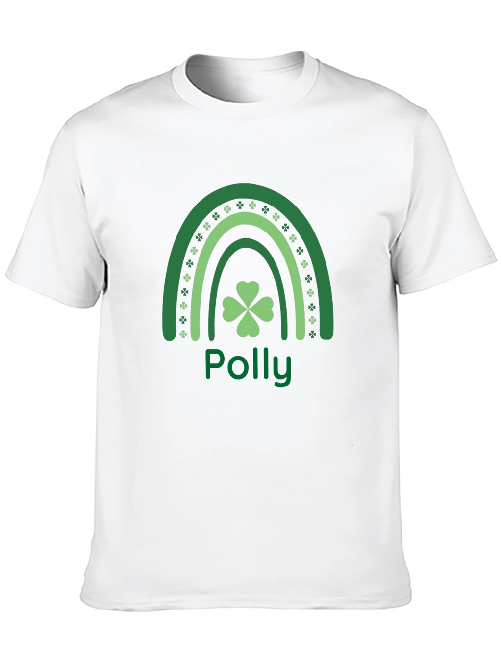 Polly Shamrock Rainbow T-Shirt