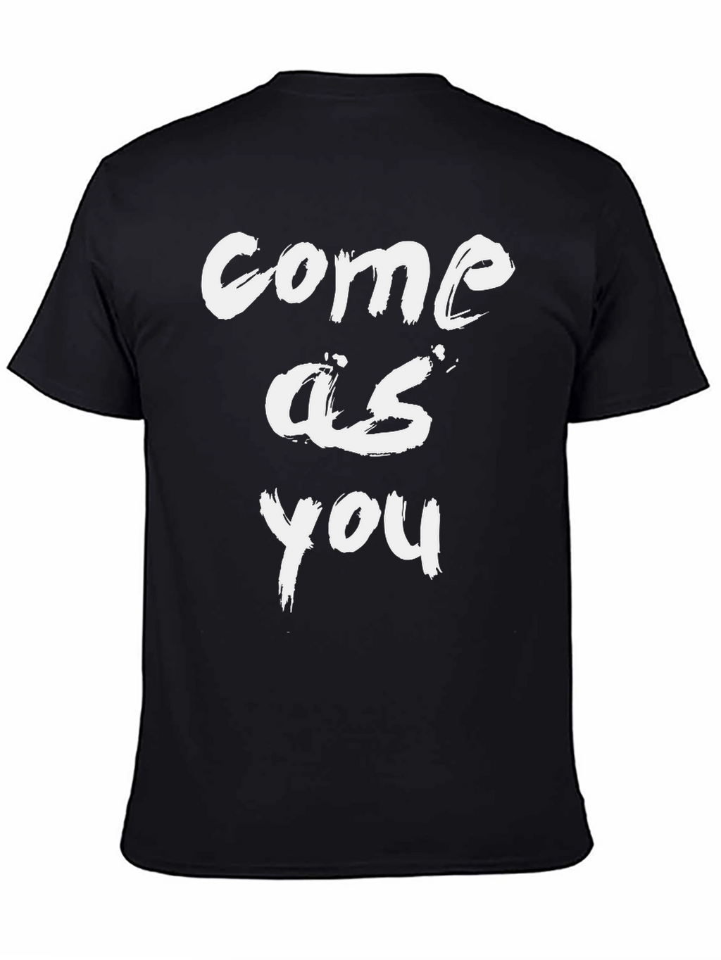 Come As You Are Black T-Shirt