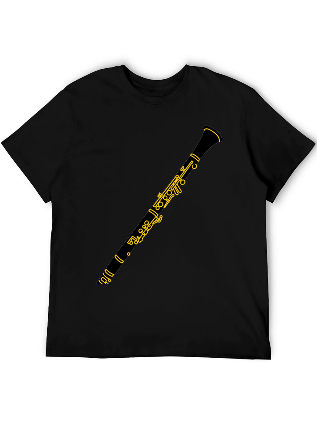 Clarinet Graphic T-Shirt - Musician Style Tee